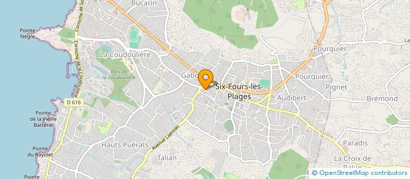 localisation de l'entreprise MADAME DINA SOUEIDAN à SIX-FOURS-LES-PLAGES