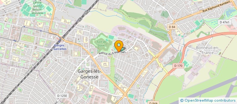 localisation de l'entreprise MADAME DINA ZINELABIDINE  GARGES-LES-GONESSE