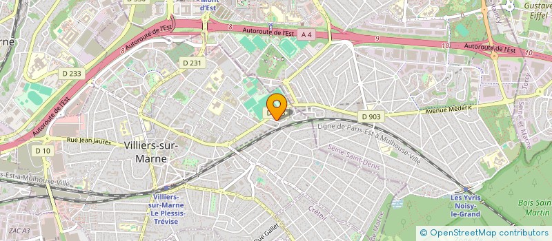 localisation de l'entreprise MADAME DINAH ZEHOUROU  VILLIERS-SUR-MARNE