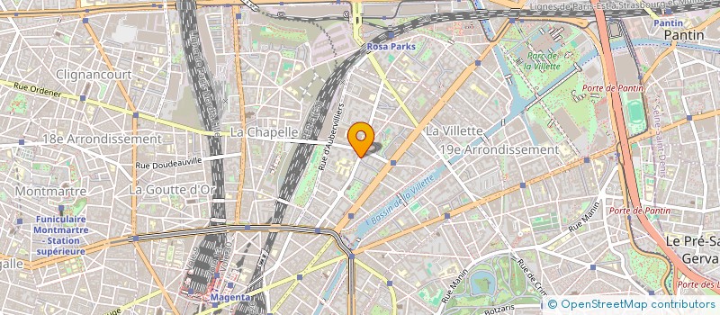 localisation de l'entreprise MADAME DIODIE BADJI  PARIS