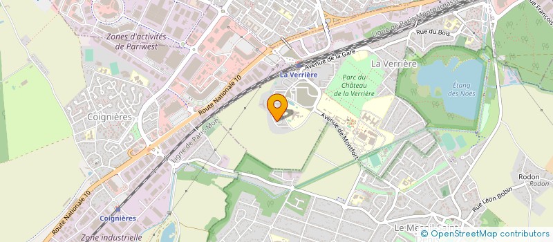 localisation de l'entreprise MADAME DIOKE COULIBALY  LA VERRIERE