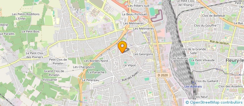 localisation de l'entreprise MADAME DIONCOUNDA SADIAKHOU à SARAN