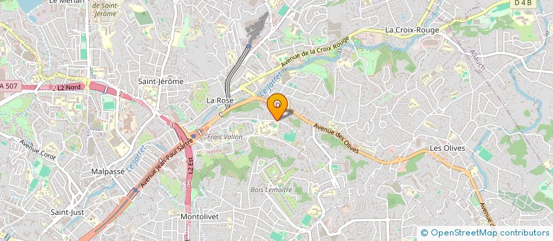 localisation de l'entreprise MADAME DIOR DIOP à MARSEILLE