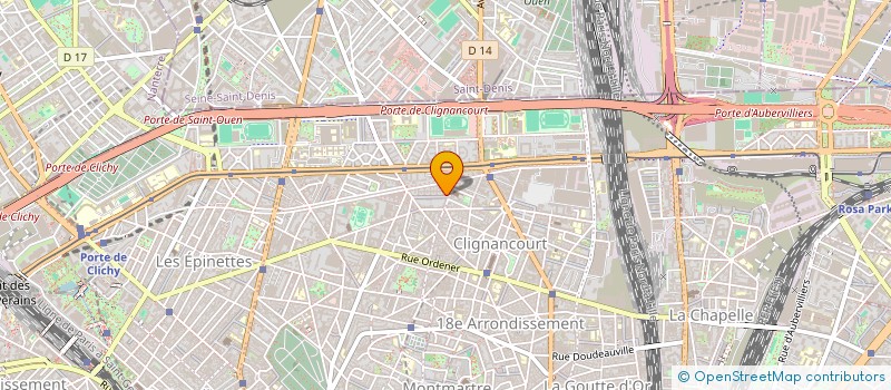 localisation de l'entreprise MADAME DIOR GOUNDIAM  PARIS