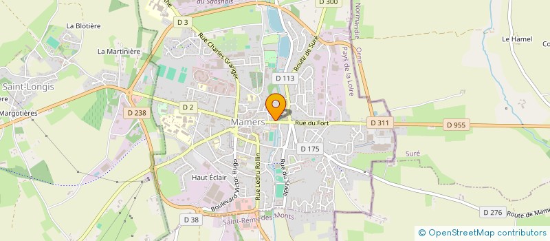 localisation de l'entreprise MADAME DIOR KEBE  MAMERS