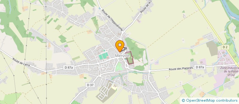 localisation de l'entreprise MADAME DIOR SIMAKHA  MERVILLE