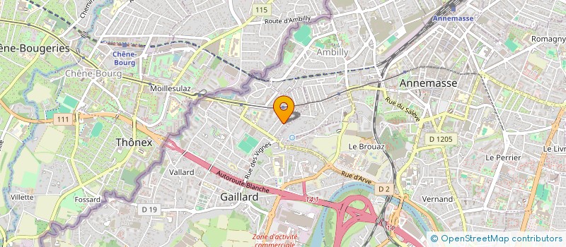 localisation de l'entreprise MADAME DIOTIME GROSOS  GAILLARD