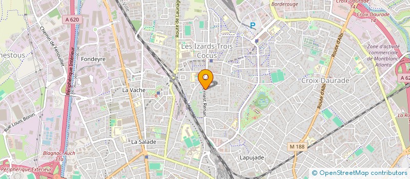localisation de l'entreprise MADAME DIOUF DIEYNABA  TOULOUSE