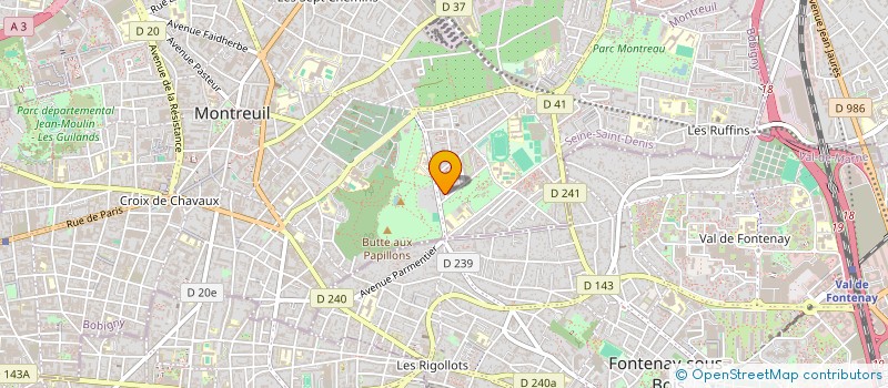 localisation de l'entreprise MADAME DIOUMA SANGARE à MONTREUIL