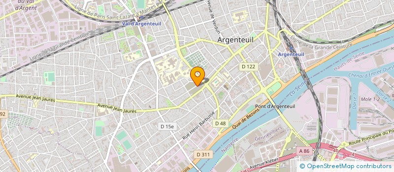 localisation de l'entreprise MADAME DIQUELA TOCO  ARGENTEUIL