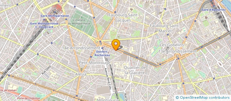 localisation de l'entreprise MADAME DIT CANTER à PARIS