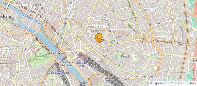 localisation de l'entreprise MADAME DIT CHAYON à PARIS