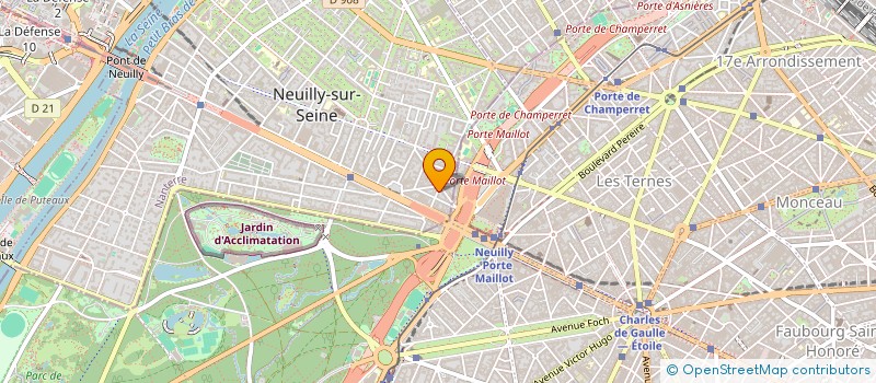localisation de l'entreprise MADAME DITE QUESNEL à NEUILLY-SUR-SEINE