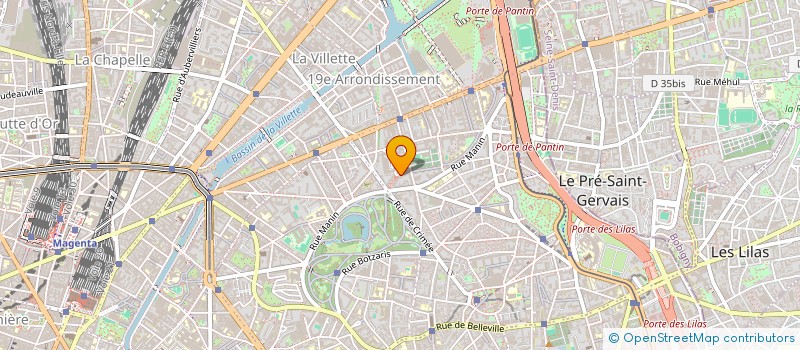 localisation de l'entreprise MADAME DIVA  MEUDON