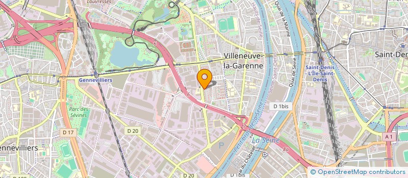 localisation de l'entreprise MADAME DIVINE BATEKOUAHOU  VILLENEUVE-LA-GARENNE