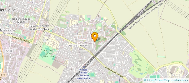 localisation de l'entreprise MADAME DIVINE GOYI  GONESSE