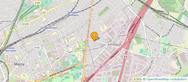 localisation de l'entreprise MADAME DIVINE-GRACE NZAPAHOYORO à ANTONY