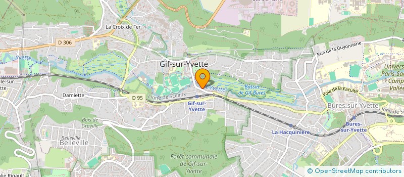 localisation de l'entreprise MADAME DIVINE SESE à GIF-SUR-YVETTE