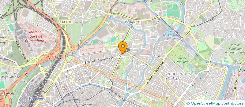 localisation de l'entreprise MADAME DIVYA KUMAR à STRASBOURG