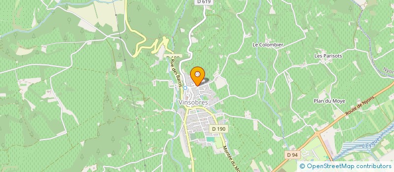 localisation de l'entreprise MADAME DIXY SMAGGE  VINSOBRES