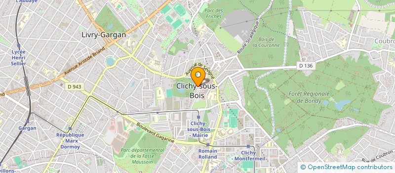 localisation de l'entreprise MADAME DIYE NIAKATE à CLICHY SOUS BOIS