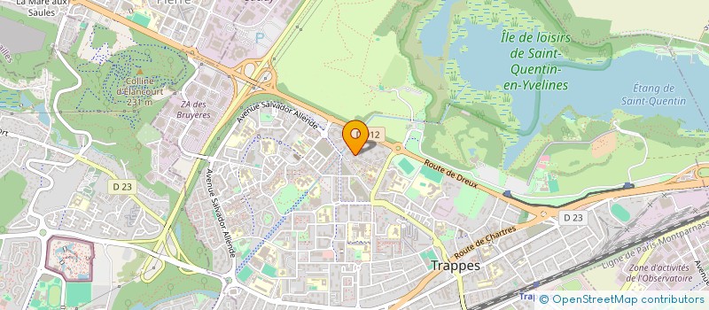 localisation de l'entreprise MADAME DIYE OUMAR  TRAPPES