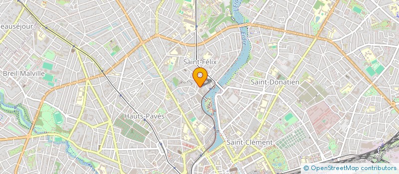 localisation de l'entreprise MADAME DJAHELIE DUBO à NANTES