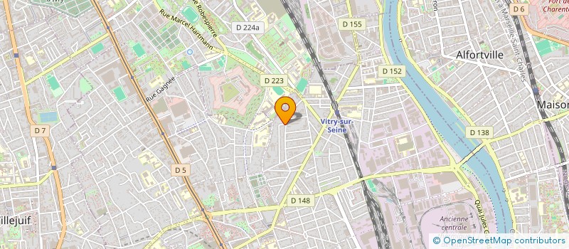 localisation de l'entreprise MADAME DJAHIDA BENAISSA TAHAR  VITRY-SUR-SEINE