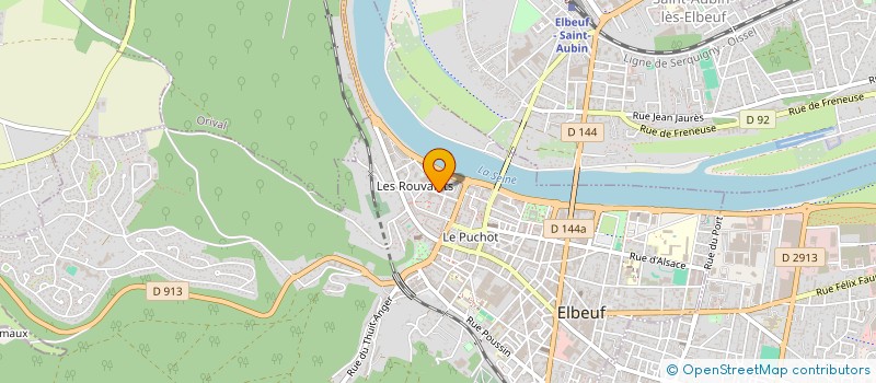 localisation de l'entreprise MADAME DJAHIDA BOUMALHA à ELBEUF