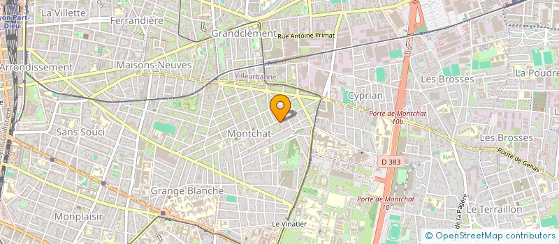 localisation de l'entreprise MADAME DJAHIDA ZID ELMAL  LYON