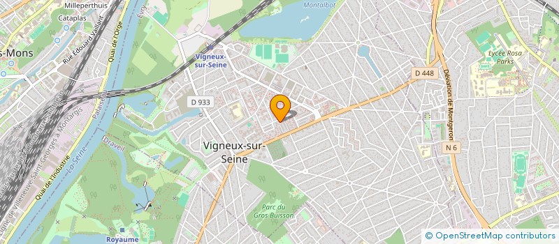 localisation de l'entreprise MADAME DJAINABA SAKHO à VIGNEUX-SUR-SEINE
