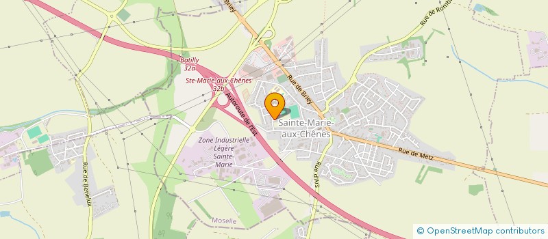 localisation de l'entreprise MADAME DJAMEILA OUAHAB  SAINTE-MARIE-AUX-CHENES