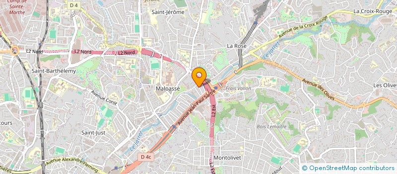 localisation de l'entreprise MADAME DJAMILA AIT BENAMARA à MARSEILLE