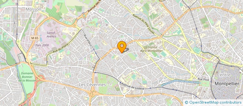 localisation de l'entreprise MADAME DJAMILA AIT OUARAB à MONTPELLIER