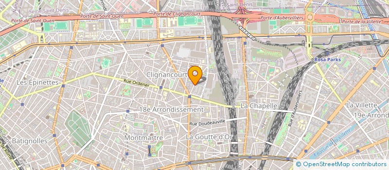 localisation de l'entreprise MADAME DJAMILA AKKACHE  PARIS