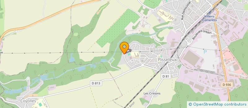 localisation de l'entreprise MADAME DJAMILA ALIOUANE à VILLERS-COTTERETS