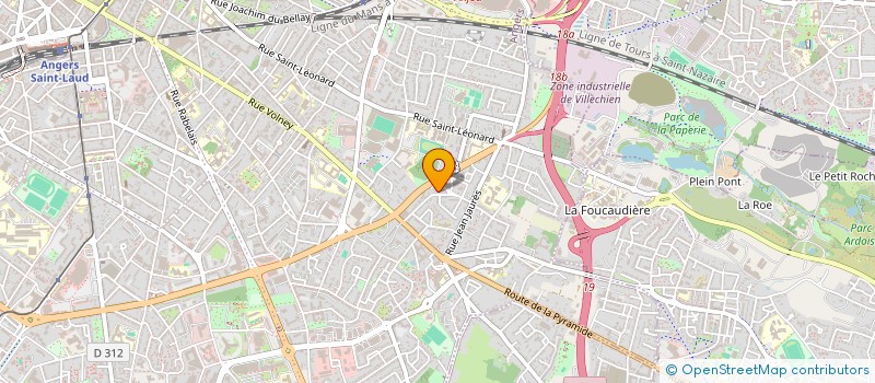 localisation de l'entreprise MADAME DJAMILA AMEDDAH à ANGERS