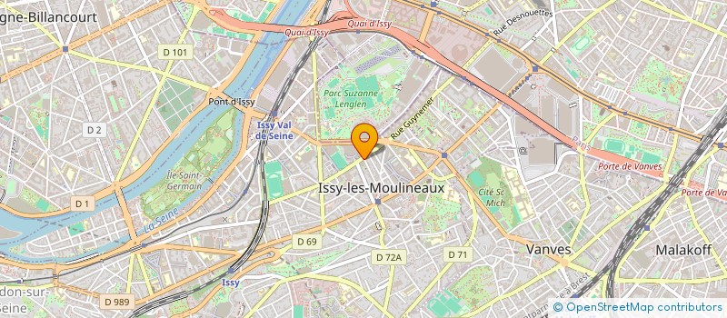 localisation de l'entreprise MADAME DJAMILA AMMOUR à ISSY-LES-MOULINEAUX