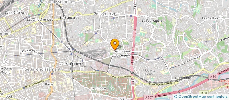 localisation de l'entreprise MADAME DJAMILA AZZOUG à MARSEILLE