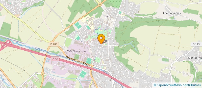 localisation de l'entreprise MADAME DJAMILA BELARBI à BOURGOIN-JALLIEU