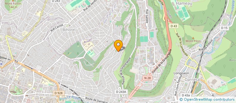 localisation de l'entreprise MADAME DJAMILA BENABAS  ROUEN