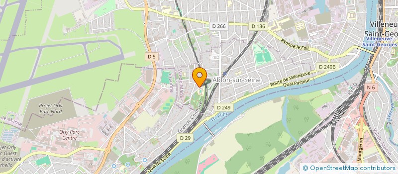 localisation de l'entreprise MADAME DJAMILA BENAISSA à ABLON-SUR-SEINE
