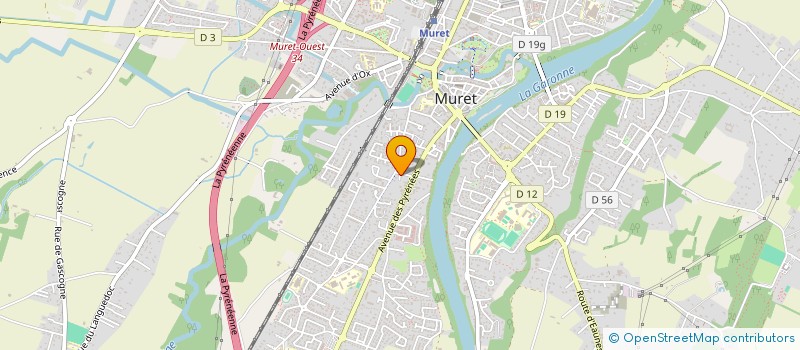 localisation de l'entreprise MADAME DJAMILA BENYAMINA  MURET