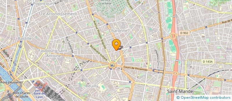 localisation de l'entreprise MADAME DJAMILA BOUCHENTOUF  PARIS