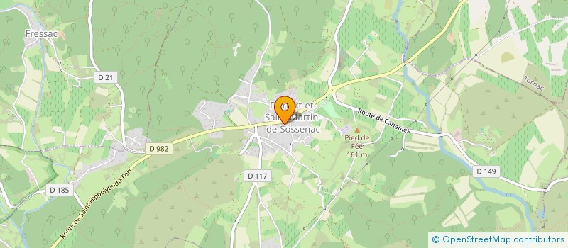 localisation de l'entreprise MADAME DJAMILA CAROLINE ROUSSILLON  MONOBLET