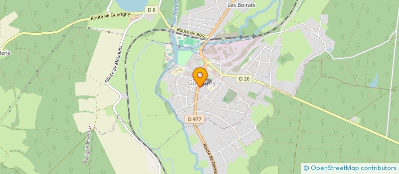 localisation de l'entreprise MADAME DJAMILA GHARZOULI à GUERIGNY