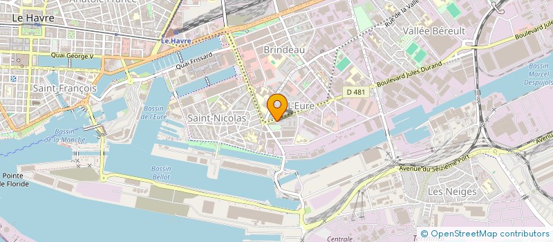 localisation de l'entreprise MADAME DJAMILA HAMAILI à LE HAVRE