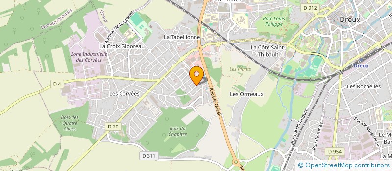 localisation de l'entreprise MADAME DJAMILA HAMDAOUI à VERNOUILLET