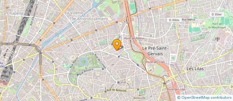 localisation de l'entreprise MADAME DJAMILA HATTAT  PARIS