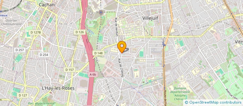 localisation de l'entreprise MADAME DJAMILA IDRES à VILLEJUIF